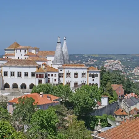450 meters to the beach, Private gardens,Praia das Maçãs