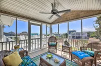 1 Block to Beach: Emerald Isle Gem w/ Ocean View
