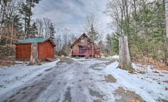 Secluded Johnsburg Retreat with Hot Tub and Fire Pit
