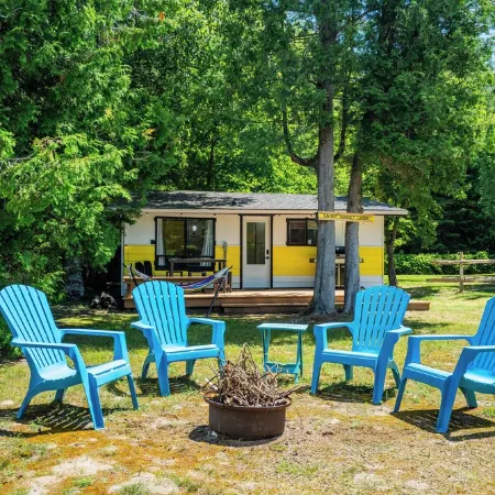 the Sandy Sunset Cabin at Sauble Beach