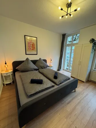 Studio with balcony in a central location Отели в г. Бад-Ротенфельде