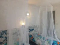 Seaside house with wooded exterior,