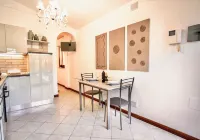 Two-room apartment with private garden 4 km from Marmore Falls.