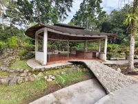 Family house located in the Ecuadorian Amazon.