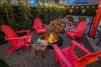 Pool/Spa, Super Mario Game room and Friends theme room!