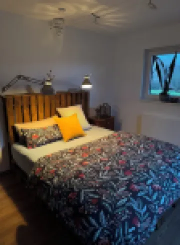 Cozy and comfortable vacation apartment with a view of the garden