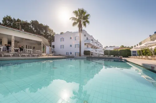 Aegean Blu Hotel & Apartments - مطابخ