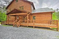 Blue Ridge Luxury Cabin w/ Views, Movie Theater, EV Charger & Hot Tub - Hot Tub