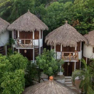 Cabañas Biuzaa Hotels near Playa Zipolite