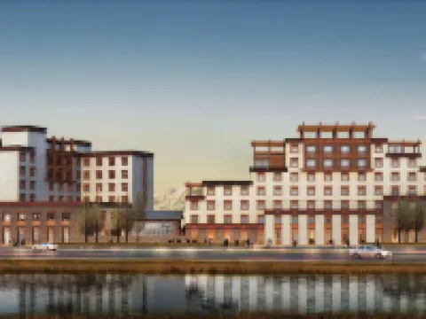 香格里拉實力希爾頓花園飯店 噶丹松贊林寺附近的飯店