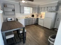 2-bedroom house in Higden with 24x30 covered  parking for boats and lake toys!!