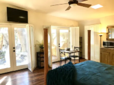 Serene, ideally-located studio near El Paseo and Concert grounds