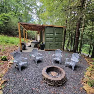 Book Your Adventure Getaway at our Container Cabin near New River Gorge