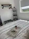 Cozy Shipping Container Home with River View near Eureka Springs