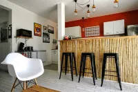 T3 CLEMENTINU in a Corsican villa, any comfort, in peace, with swimming pool.