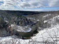 Cabin Located in the Manistee National Forest with all the Comforts of Home