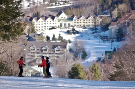 SKI-IN, SKI-OUT LOFT! IN the HEART of JIMINY PEAK VILLAGE! LIFT and MT. VIEWS! Отели в г. Ханкок