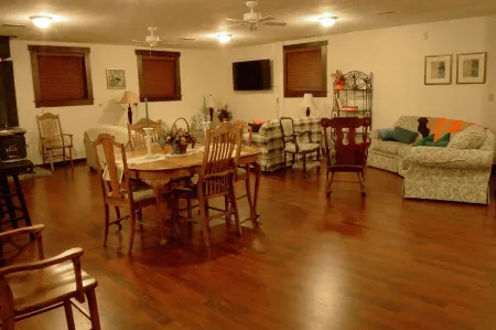 The Chestnut Barn built in 1830 is nestled in the quaint Amish town of Winesburg