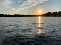 Lake Front home near Sister Lakes area.  Pontoon rental available.