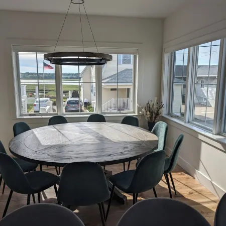 Spacious 6 BR, 4.5BA with water views across street from beautiful Wells Beach