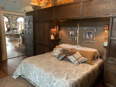 The Pythian Building Penthouse Apt. is centrally located on the city square.