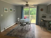 Charming Home with Deck Overlooking Land Trust - Dog Friendly! - breakfast