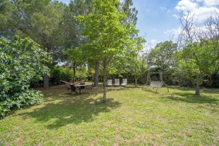 Eco country house near Costa Brava. Garden, pool and views