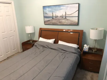 Cozy Lakefront House with a private dock and lakefront.