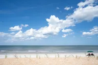 Vilano Beach Vacation Stop. 2 masters, Private Heated pool, Steps to the Beach!