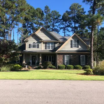 The Mulligan House in the heart of Pinehurst, NC.
