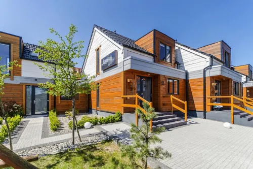 Terraced House in Grzybowo Near the Beach