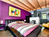 Beautiful Villa with Heated Outdoor Pool, Sauna, Hot Tub in Forest