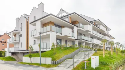 Apartamenty Sun & Snow Baltic Sun z Basenem I Placem Zabaw Hoteles en Kąty Rybackie