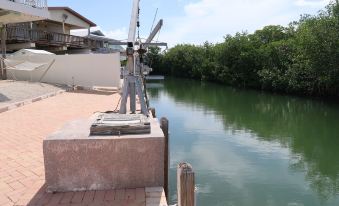 Waterfront House with Boat Dock