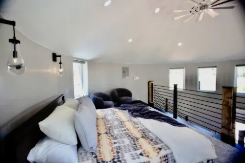 The Silo Loft at Goose Lake Lane Hotels in Kane County