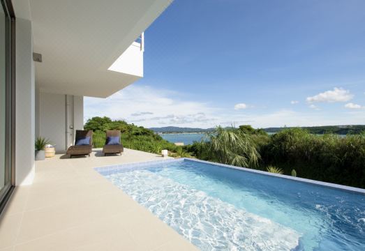 Kouri Villa Indigo 발코니 전망