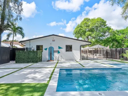 Trendy 1Br Retreat Heart of Miami Pool Отели рядом с достопримечательностью «Литл Хайти»