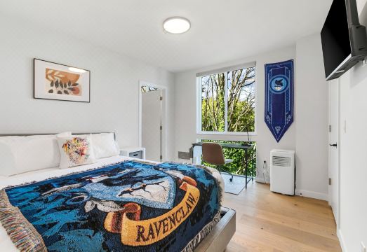 안락한 침실 풍경