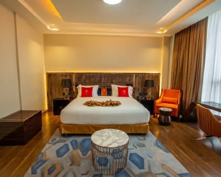 ホテル フルール ドゥ リス ポイントE ダカールのホテル