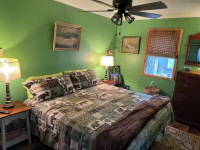 Charming, newly renovated pet-friendly, lake front cottage on Little Wolf Pond! Hotels near The Wild Center