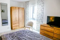 Windland apartment house on Lake Goitzsche for 8 people with lake view Hotels in Muldestausee