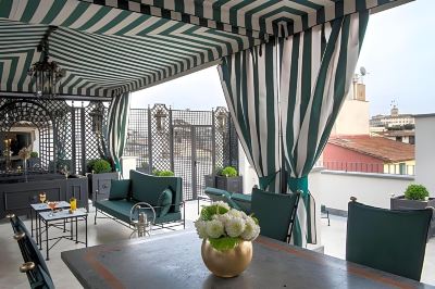 共有エリア ホテルD インギルテッラ ローマ スターホテルズ コレツィオーネの写真