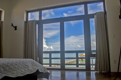 Seafront, 4 bedroom private villa, 10 guests, family vacation, activities nearby