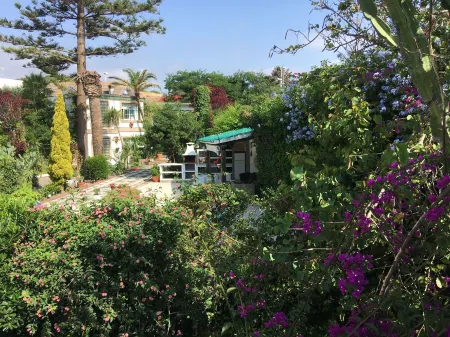 Rustic beach side villa within a walled garden set in a bay 13km from Tarifa.