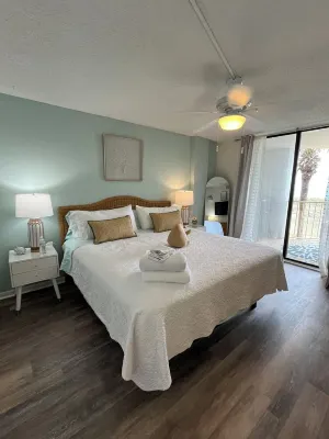 New!!!  3bd 3 bth Oceanfront in tranquil North Myrtle Beach. Beach gear included