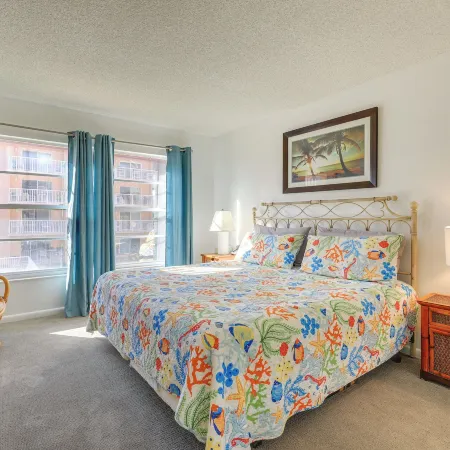 Central Cocoa Beach Condo w/ View, Steps to Beach!