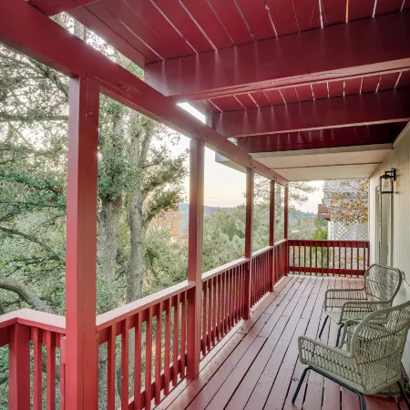 Crestline Cabin Mountain Views and Fire Pit!