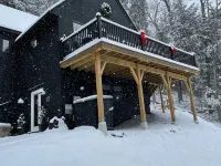 Modern family-friendly home with private beach access on Newfound Lake Hotels in Bristol