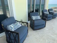 Extremely Rare Private White Sand Beach Front Unit on the Ocean