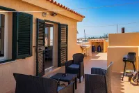 Spacious attic room in historic center